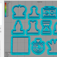 2.png Forms for cookies and gingerbread Chess (SET 10)
