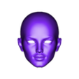 1_SubTool2.stl BJD doll head Rysi, 1|12  BJD head, 1|6 doll head, 1|4 ball jointed doll head, anime head, head, 3d print doll head, STL doll, ooak
