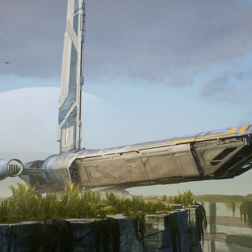 EJlFrRlXsAAVMfz.jpg "Джедаи : Падший орден" "MANTIS" Космический корабль v2