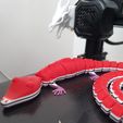 Articulated Long-Tailed Lizard - 114 cm (44in) Super long print-in-place