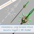 site_thumbnail-copy.jpg Genshin Impact Primordial Jade Winged Spear | 3D Model file for Xiao