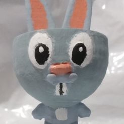 maceta-conejo.jpg Free STL file Rabbit pot・3D print object to download