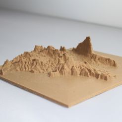 IMG_5437.JPG Archivo STL Mapa 3D, Javea Calpe Ifac・Diseño imprimible en 3D para descargar