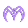PAPERCLIP_BAT1_5.stl clipe em forma de morcego