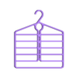 hanger 03 -V4.stl Multi-Layer Smart Hanger - Wardrobe Space Saver
