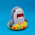20230418_120638.jpg CUTE SHARK WITH LEGS FLEXI PRINT-IN-PLACE, ARTICULATED TOY