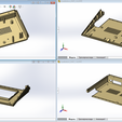 bottom.png Commodore Amiga 500 корпус 3d печать модель