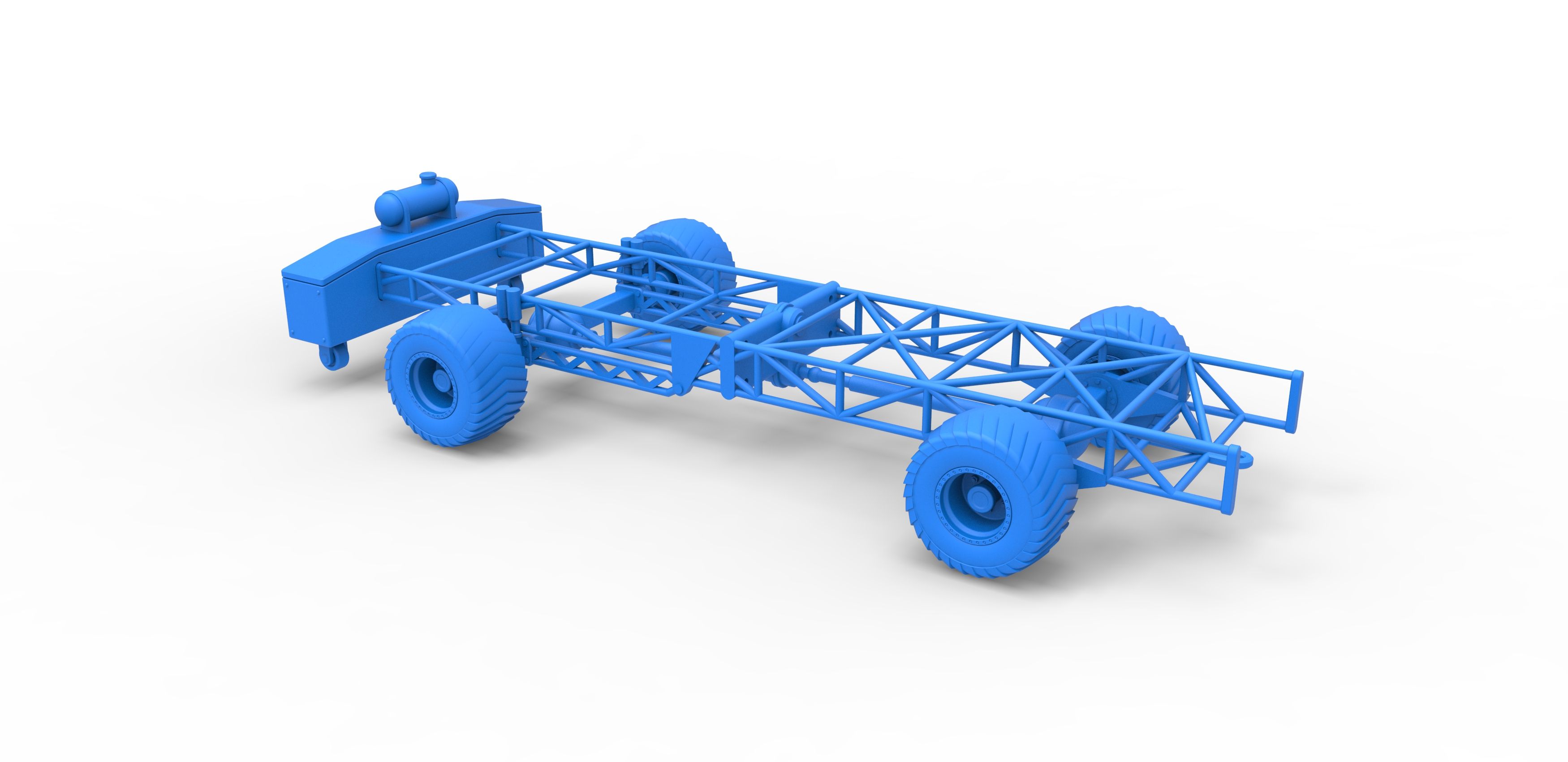 59.jpg Fichier 3D Châssis de camion de traction à quatre roues motrices Échelle 1:25・Plan à imprimer en 3D à télécharger, CosplayItemsRock