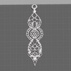 Capture.jpg Archivo STL Pendientes Mandala 60・Modelo de impresora 3D para descargar