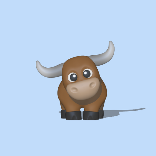 Brave Bull - 3D model önizlemesi