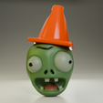 PVZ_FRONT.png Plants vs Zombies Key Chain _ Plants vs Zombies Keychain