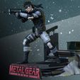 Base-Render-34898w.jpg Solid Snake Metal Gear Solid 1 version fan art 3D print model