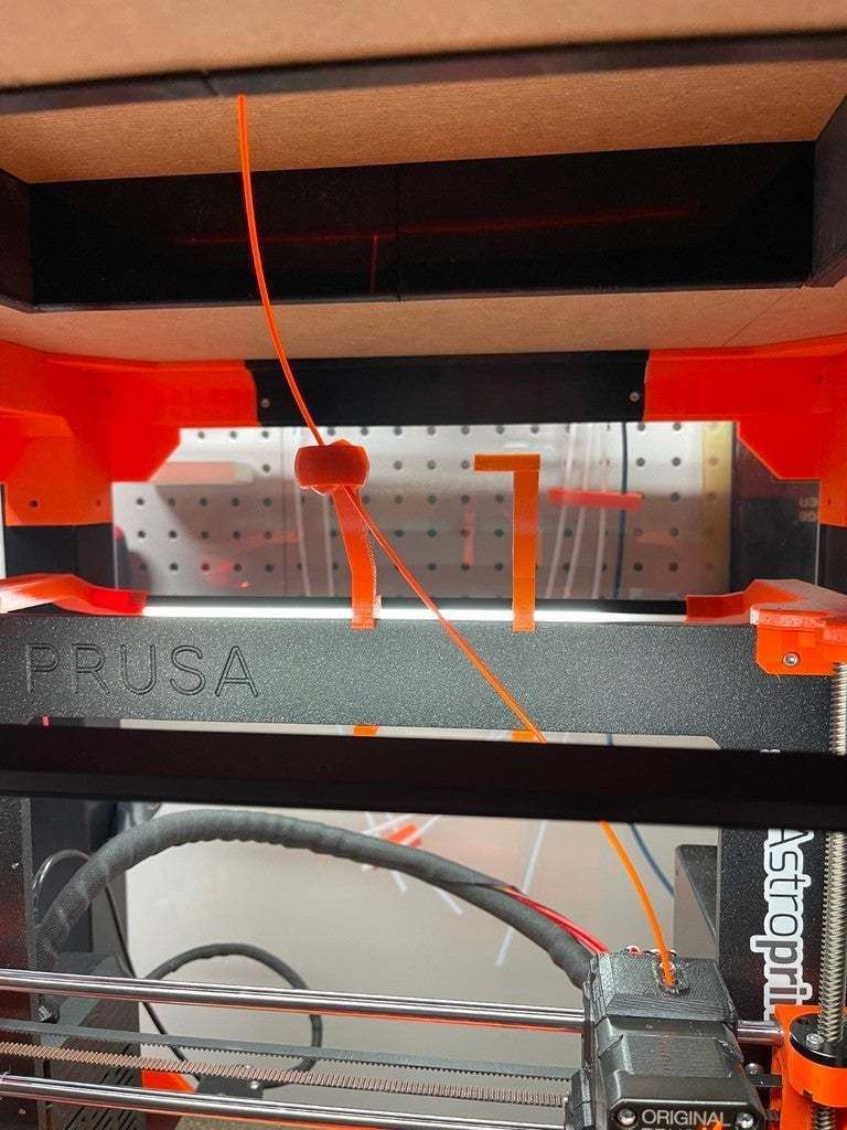 Free STL file Ball-style Filament Guide for Prusa i3 Mk3S・3D printer ...
