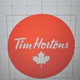 Tims-Coaster-Selfcad.jpg Tim Hortons Costers & holder
