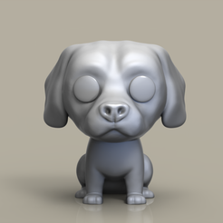 beagle.306.png Fichier STL FUNKO POP CHIEN (BEAGLE)・Design à télécharger et à imprimer en 3D