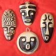images.jpg South American indigenous mask for wall pack.