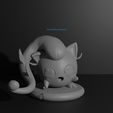 Screamtail6.png Igglybuff, jigglypuff, Wigglytuff and Scream tail 3D print model