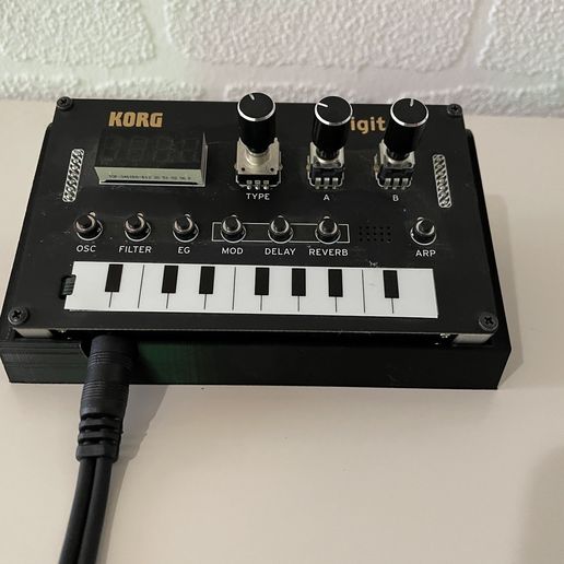 Korg NTS-1 Stand 3D model