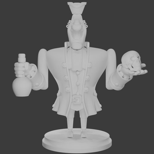 Dr. Livesey 3D model