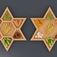 Wood-Star-Charcuterie-Cheese-board-86-Graphics-60980992-1-1-580x435.jpg Pentagon Serving Tray, Cnc Cut 3D Model File For CNC Router Engraver, Plate Carving Machine, Relief, serving tray Artcam, Aspire, VCarve, Cutt3D