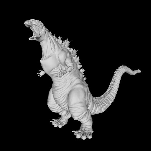 Shin Godzilla (no Base) 3D model