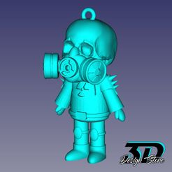 01.jpg STL file Figure skull mask・3D printer design to download