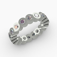 Anillo de engastes_2.2_con_gemas.png STL-Datei Wedding ring - size 16 kostenlos・3D-Drucker-Design zum herunterladen