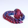 ARTICULATED-cobra-2-4.jpg STL file ARTICULATED COBRA SNAKE FLEXI PET PRINT-IN-PLACE・3D printer model to download