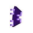 TR-Blocker201-Top.stl Thrust Reverser with Turbofan Engine Nacelle