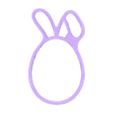 Body17.stl Easter Bunny Cookie cutter