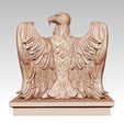 07.jpg Archivo STL Eagle sculpture 3D print model・Objeto imprimible en 3D para descargar