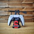 IMG_20250816_122730.jpg Battlefield 6 Themed Controller Stand – M4 Carbine Design | 3D Print Model (STL + Multicolor 3MF Files)
