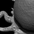 04.jpg 3D PRINTABLE OPEN ALIEN EGG OVOMORPH WITH ROOTS