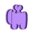 Corpo morto.stl Among Us Cookie Cutter Kit