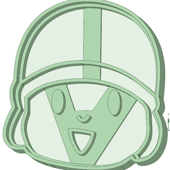pocoyo - cara.png Fichier STL Pocoyo cara à l'emporte-pièce・Modèle à imprimer en 3D à télécharger