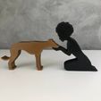 WhatsApp-Image-2023-01-16-at-17.32.58.jpeg Girl and her Galgo (afro hair) for 3D printer or laser cut