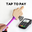 tap-to-pay-stl-3d-printing.png Tap To Pay Middle Finger Wand