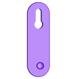 miband_extn_L.stl Miband Band Extension Plate - to register activity when cycling and using similar gym equipment