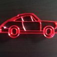 20200813_103754.jpg STL file Porsche 911 cookie cutter・Model to download and 3D print