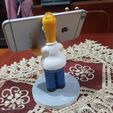 117235653_167952381645478_7560767525553038897_n.jpg STL file Phone Holder - Homer Simpson・3D printer design to download