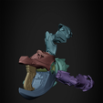 Symmetra_Gun_HighPoly2.png STL-Datei Overwatch 2 Symmetra-Waffe für Cosplay・Design für den 3D-Druck zum Herunterladen