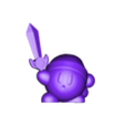 Kirby_gorroespada.stl Kirby Zelda