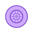 Rueda.stl Reboque fechado 1:50