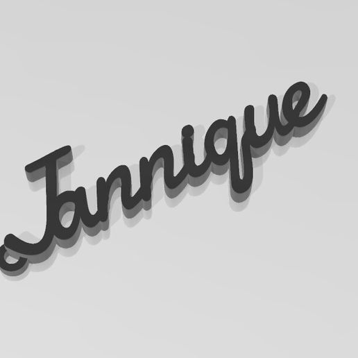 Jannique 3D model