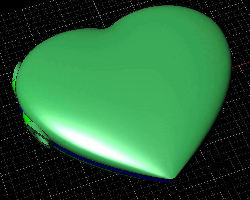 STL file Triple Heart Shaped Locket・3D print object to download • Cults