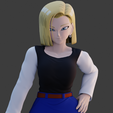 sd.png Android 18 Mesh 3D (Dragon Ball)
