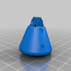 command_module_extruder_spinner_1.png Apollo 11 Command Module Extruder Spinner, Ender 3 Pro