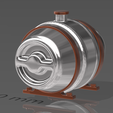 32.png Olympia Style Beer Keg Hot Rod Fuel Tank for Scale Auto Models and Dioramas