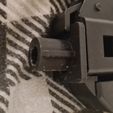 Stock-adapter.jpg ay/ echo 1 Spectre M4 barrel adapter, stock adapter, rear sight, rear plate, 4 slot & 7 slot front rail