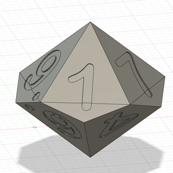 D10.png Fichier STL Boîte à dés en forme de D10・Plan à imprimer en 3D à télécharger